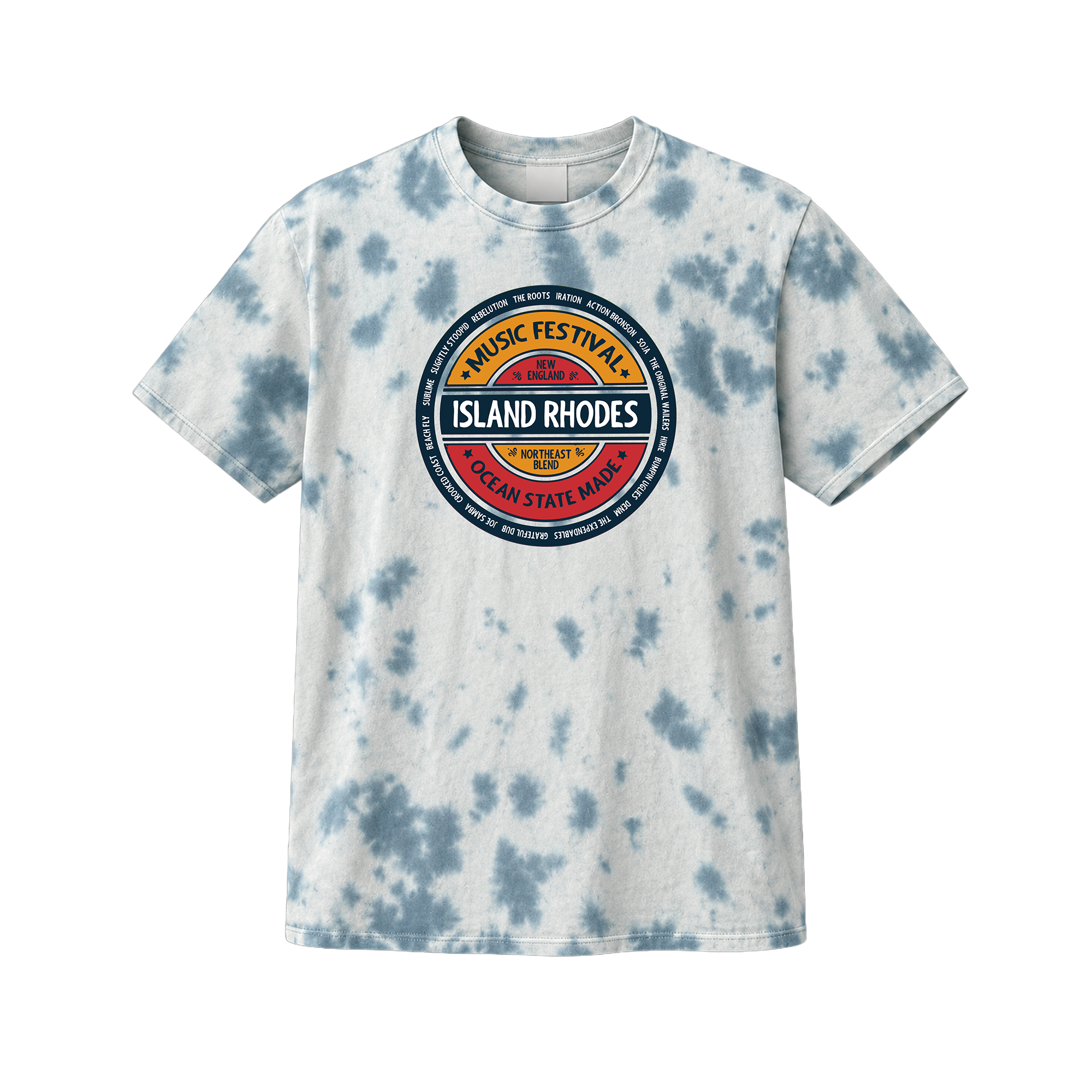 Island Rhodes Blue Tie Dye